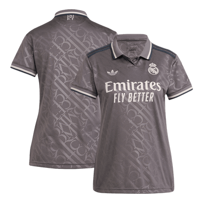 Real Madrid Soccer Jersey Third Away Women Custom Shirt 2024/25