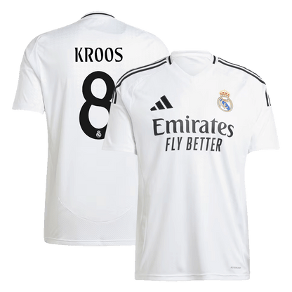 Real Madrid soccer jersey KROOS #8 Home 2024/25