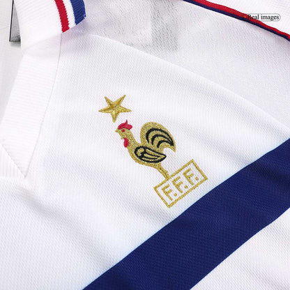 Retro 1998 France Away Soccer Jersey