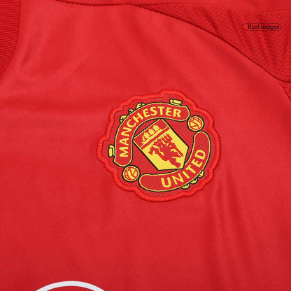 Kid's Manchester United Home Soccer Jersey (Shirt+Shorts) 2024/25