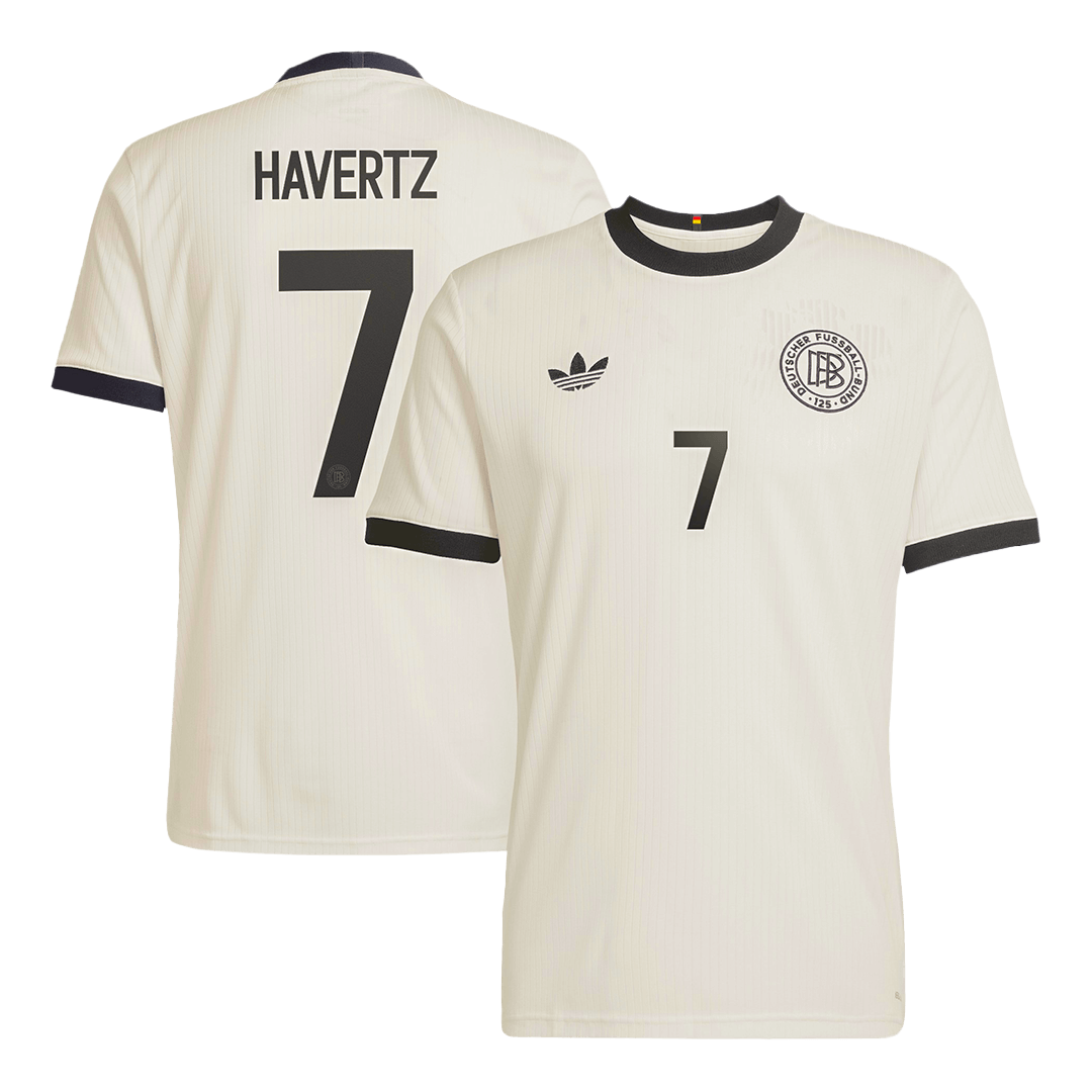 Germany Jersey Custom HAVERTZ #7 Soccer Jersey 2025 125th Anniversary