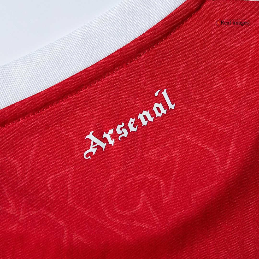 Kids Arsenal Custom Home Soccer Kits 2025/26