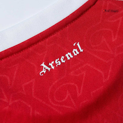 Kids Arsenal Custom Home Soccer Kits 2025/26