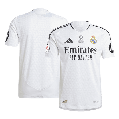 Player Version Real Madrid Jersey Custom Soccer Jersey Home 2024/25 Copa del Rey Final