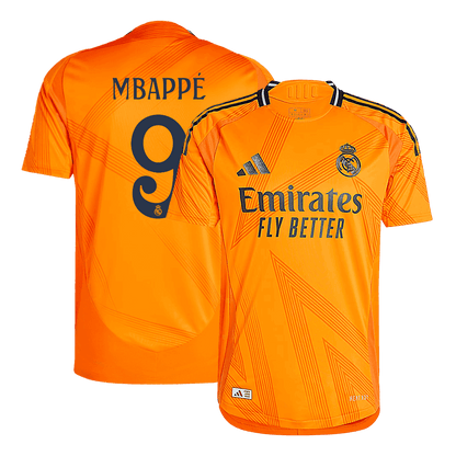 Player Version Real Madrid Jersey Custom MBAPPÉ #9 Soccer Jersey Away 2024/25
