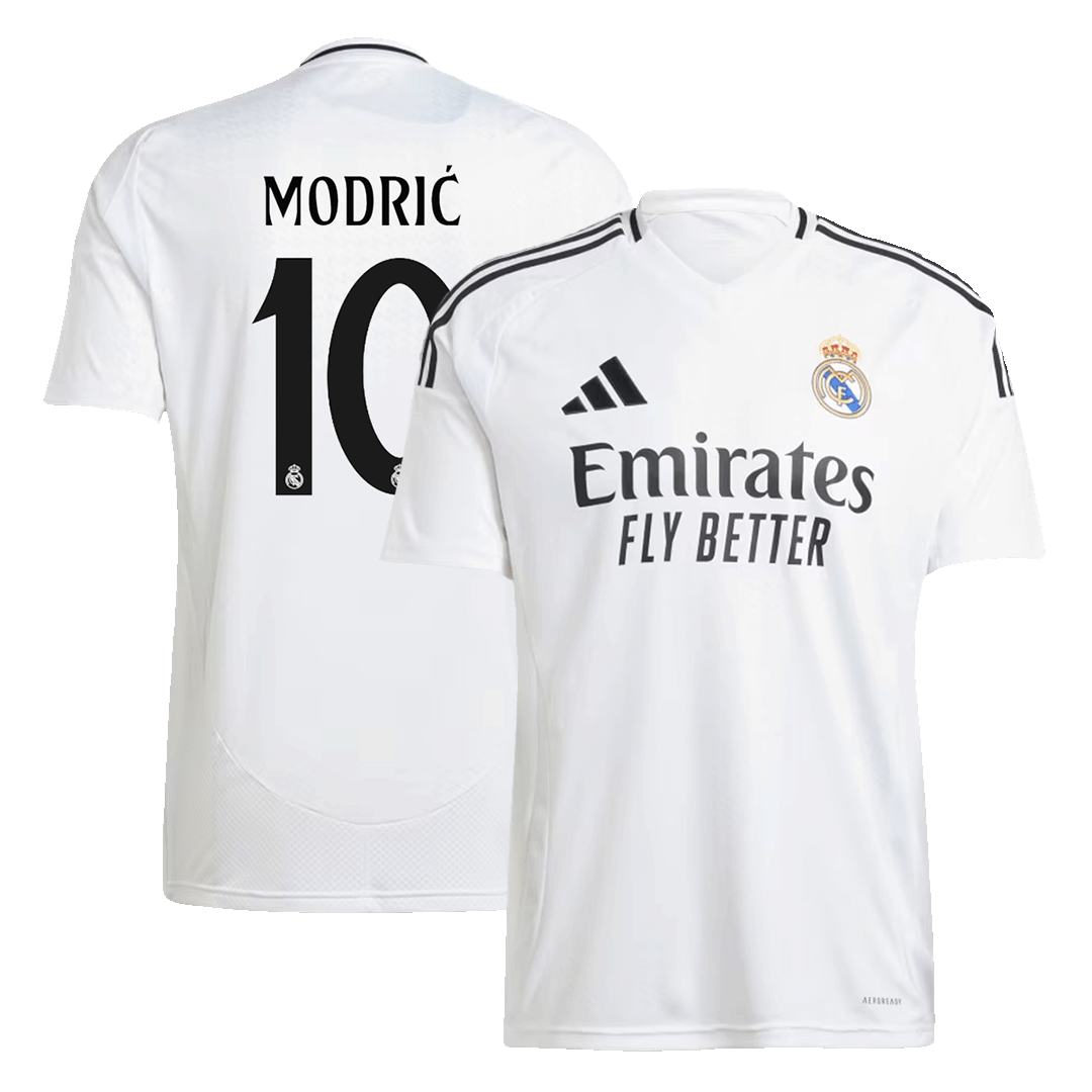 Real Madrid soccer jersey Modri? #10 Home 2024/25