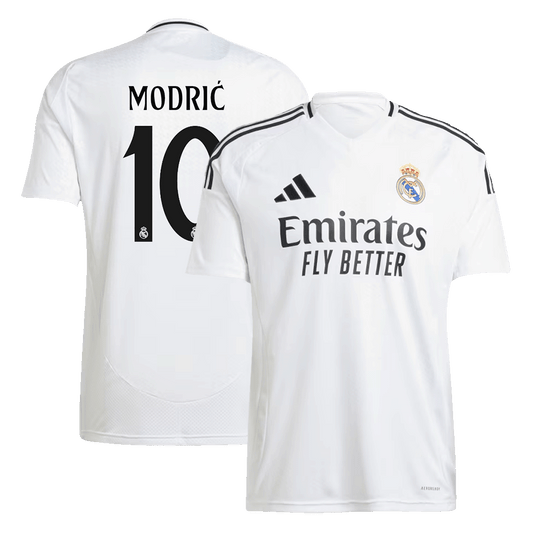 Real Madrid soccer jersey Modri? #10 Home 2024/25