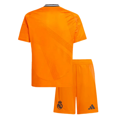 Kid's Real Madrid Away Soccer Jersey Kit (Shirt+Shorts) 2024/25