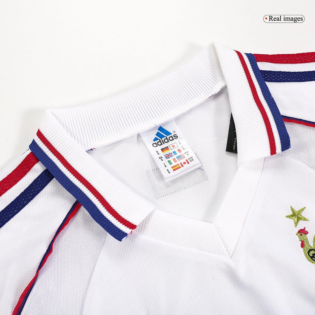 Retro 1998 France Away Soccer Jersey