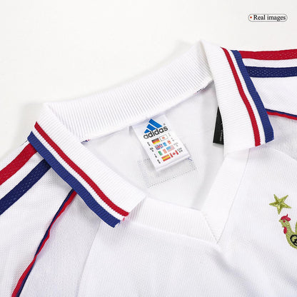 Retro 1998 France Away Soccer Jersey