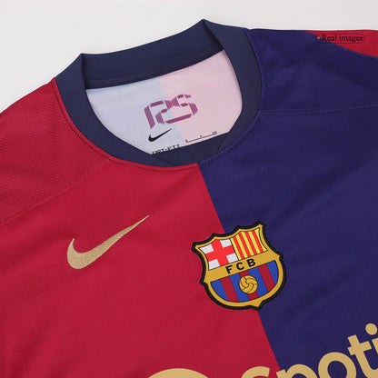 Barcelona Home Soccer Jersey Kit(Jersey+Shorts+Socks) 2024/25