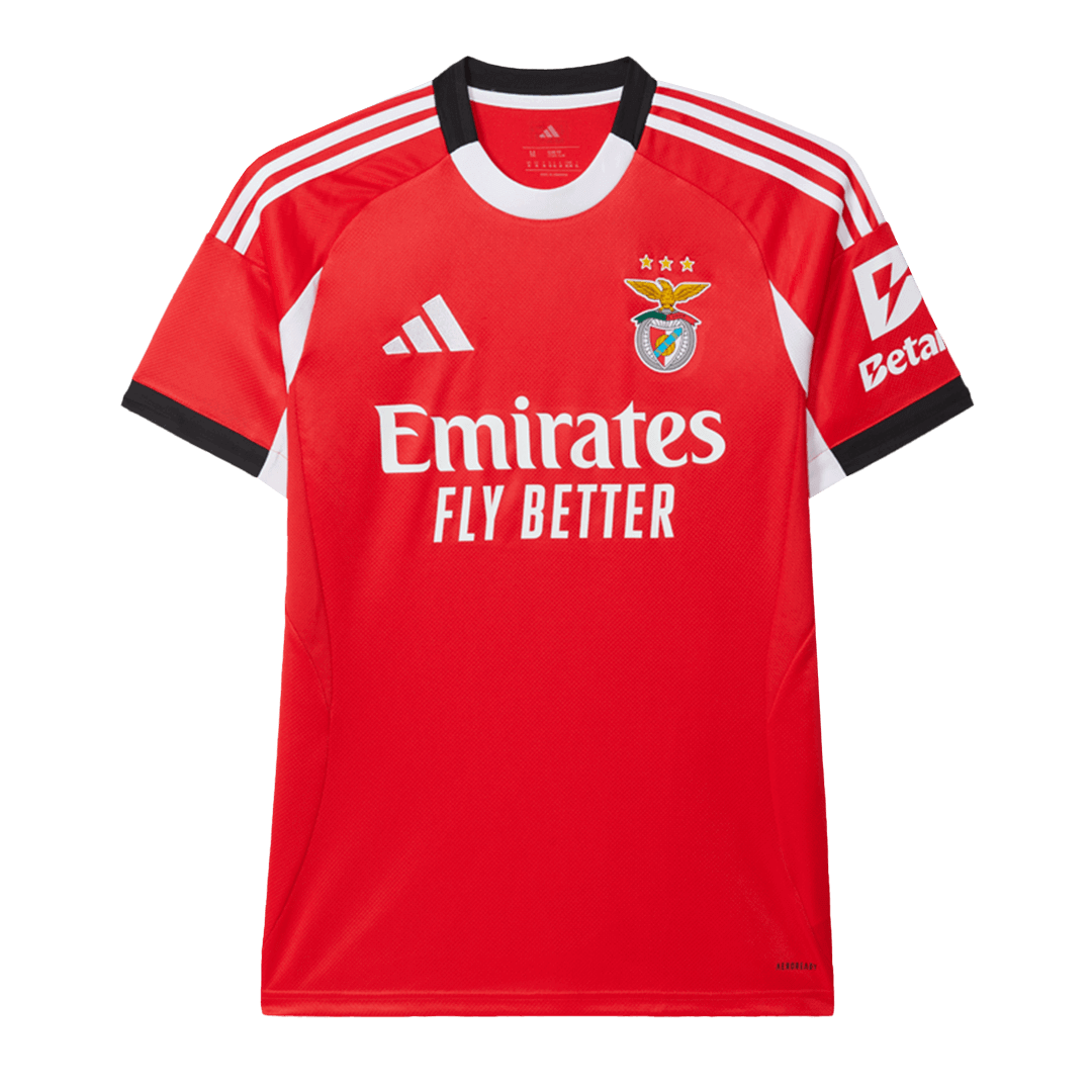 Benfica Jersey Soccer Jersey Home 2025/26