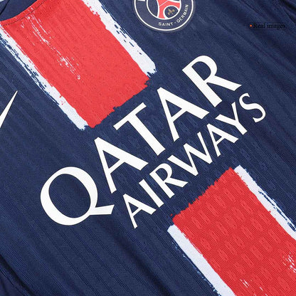 Player Version PSG Jersey Custom BARCOLA #29 Soccer Jersey Home 2024/25 - UCL