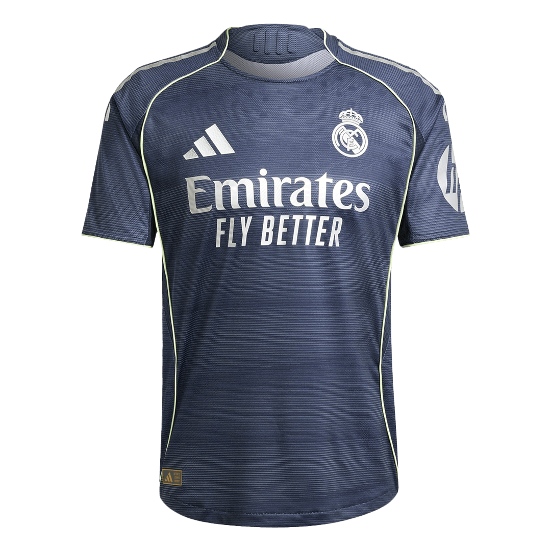 Player Version Real Madrid Jersey Custom Soccer Jersey Away 2025/26