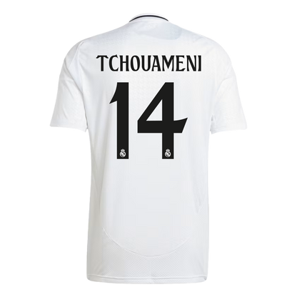 TCHOUAMENI #14 Real Madrid Home soccer jersey 2024/25