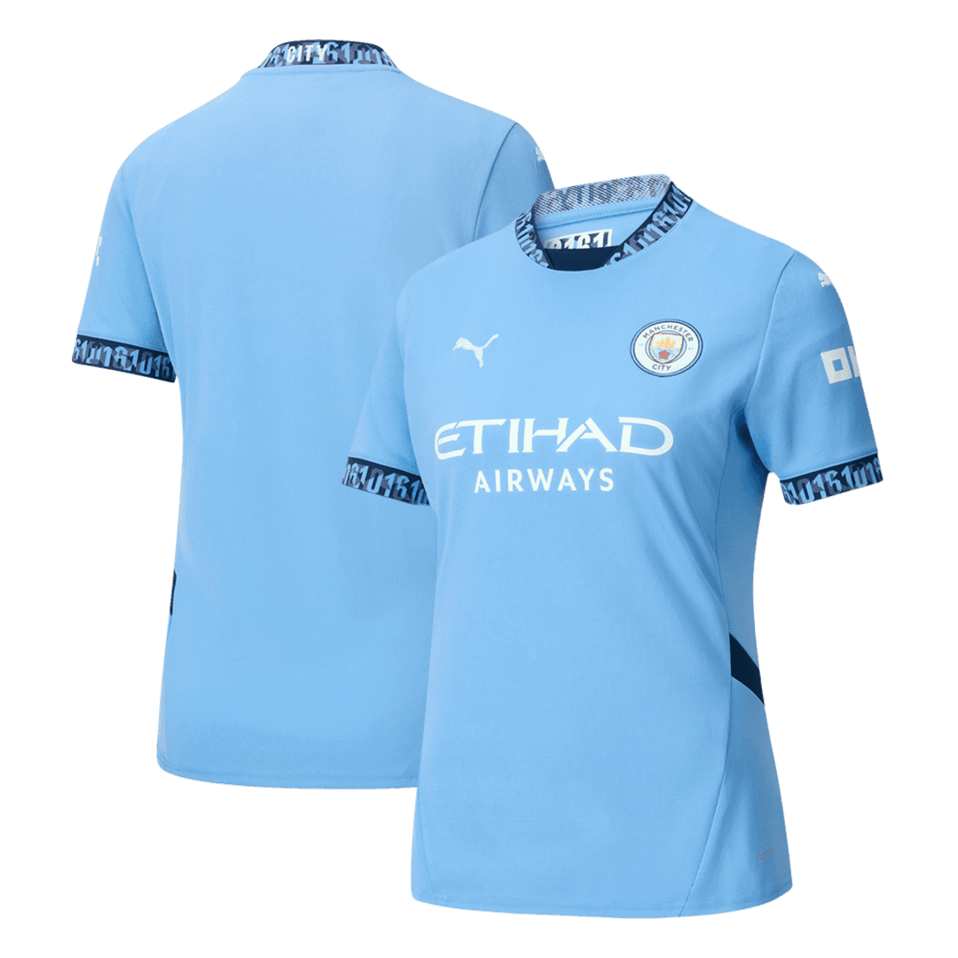 Women's Manchester City Home Soccer Jersey 2024/25