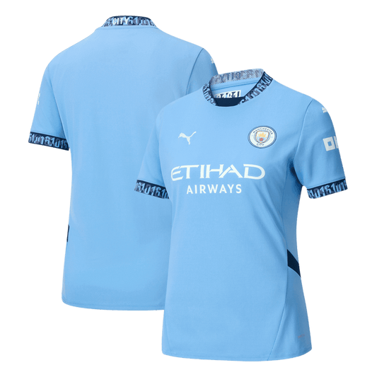 Women's Manchester City Home Soccer Jersey 2024/25