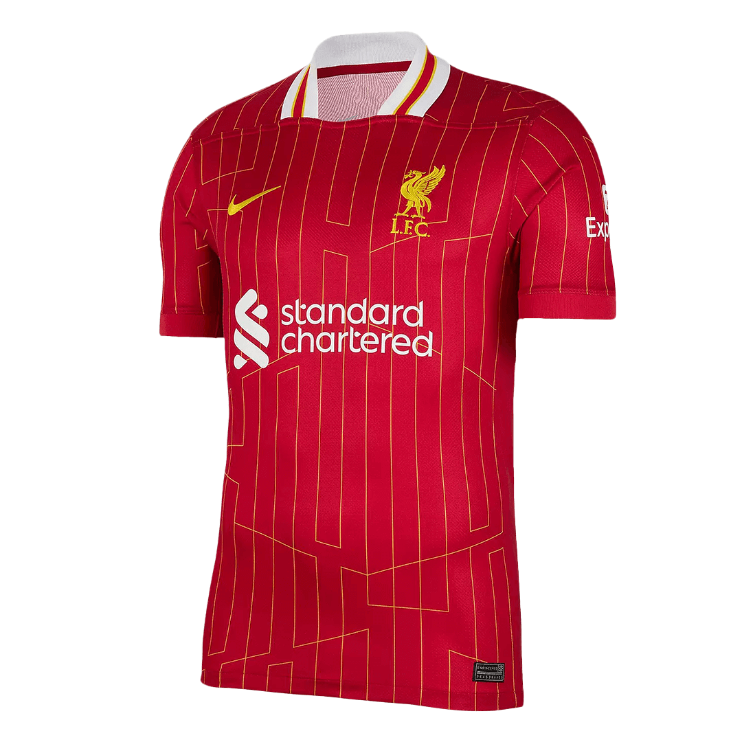 VIRGIL #4 Liverpool Home soccer jersey 2024/25