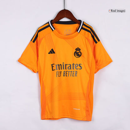 Kid's Real Madrid Away Soccer Jersey Kit (Shirt+Shorts+Socks) 2024/25