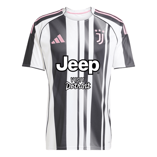 Juventus Jersey Custom Soccer Jersey Home 2025/26