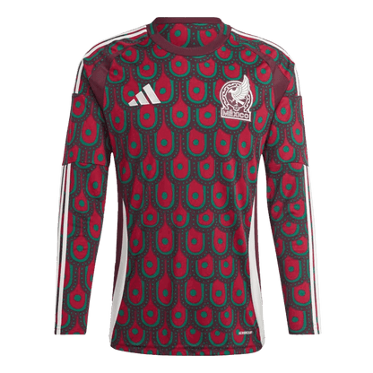 Mexico Home Long Sleeve Soccer Jersey Copa America 2024
