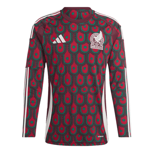 Mexico Home Long Sleeve Soccer Jersey Copa America 2024