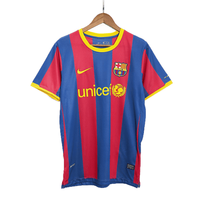Barcelona Retro Jersey Custom A.INIESTA #8 Soccer Jersey Home 2010/11