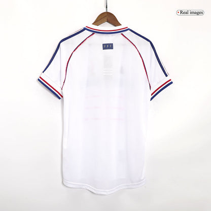 Retro 1998 France Away Soccer Jersey