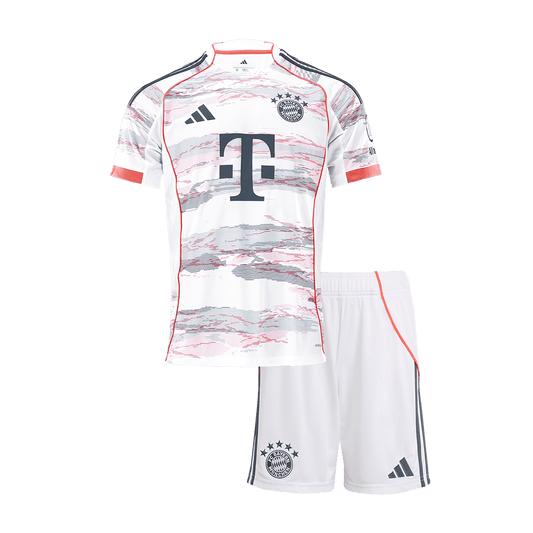 Kids Bayern Munich Custom Away Soccer Kits 2025/26