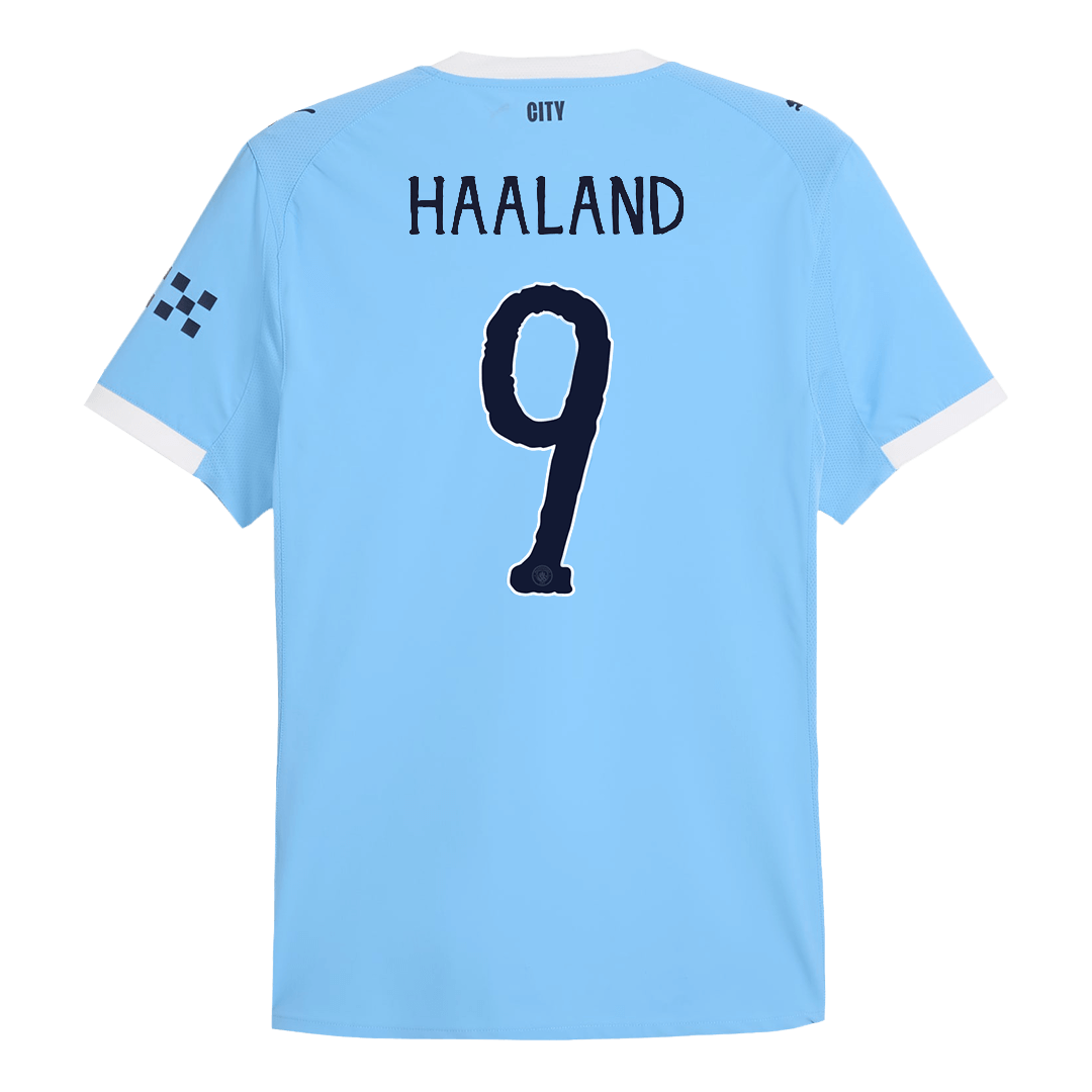 Player Version Manchester City Jersey Custom HAALAND #9 Soccer Jersey Home 2025/26 - Club World Cup